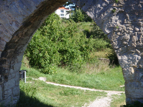 Visby city wall/fortress.